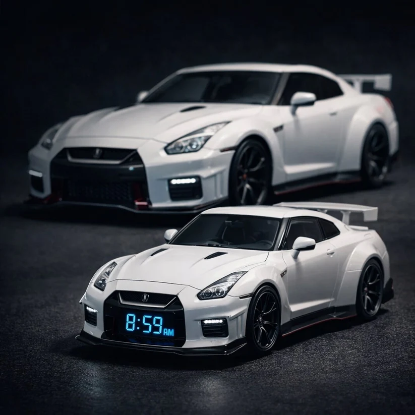 🏎️Hypercar Alarm Clock⏰Realistic Engine & Light Effects🔥