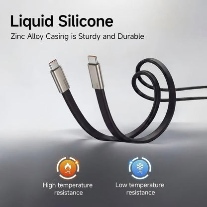 🔥Last Day 49% OFF - ⚡240W SuperCharge Detachable 2-in-1 Charging Cable